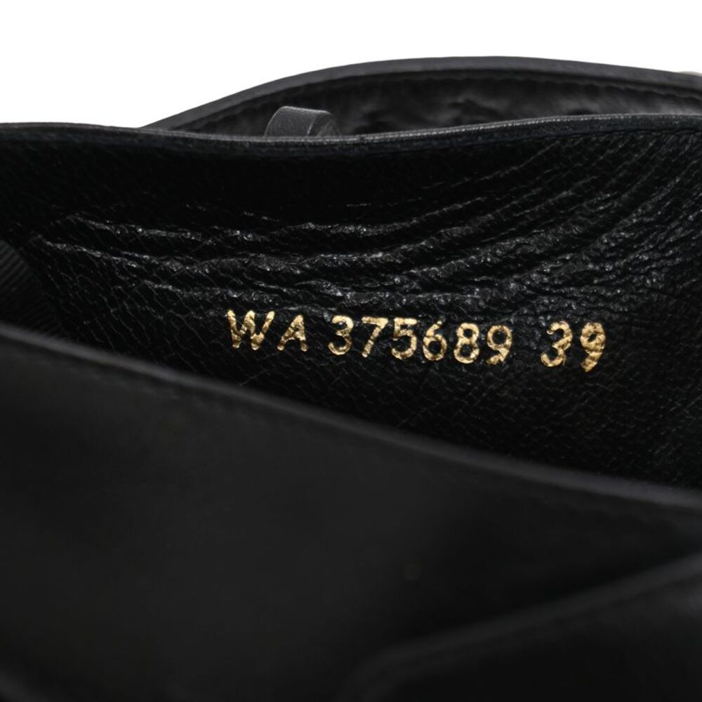 Saint Laurent Jodhpur Studded Ankle Boots in Black Leather - Picture 7 of 7